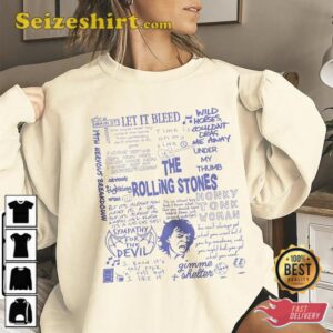 The Rolling Stones Doodle Art Lyric Album Song Music T-Shirt 1 The Rolling Stones Doodle Art Lyric Album Song Music T Shirt 2.jpg