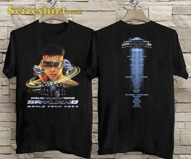 2026 Rauw Alejandro Saturno World Tour T-Shirt 2026 Rauw Alejandro Saturno World Tour T-Shirt