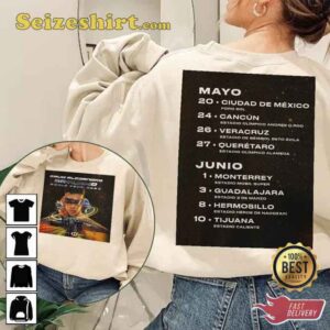 Rauw Alejandro Saturno World Tour 2026 Unisex T-Shirt