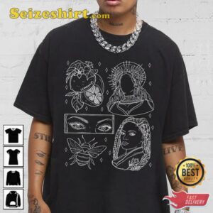 Beyonce Doodle Art Lyric Album Song Music T Shirt 3.jpg