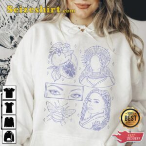 Beyonce Doodle Art Lyric Album Song Music T Shirt 4.jpg