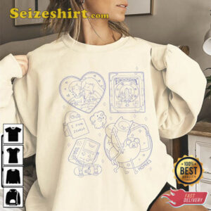 Adventure Time Doodle Art Lyric Album Song Music T Shirt 2.jpg