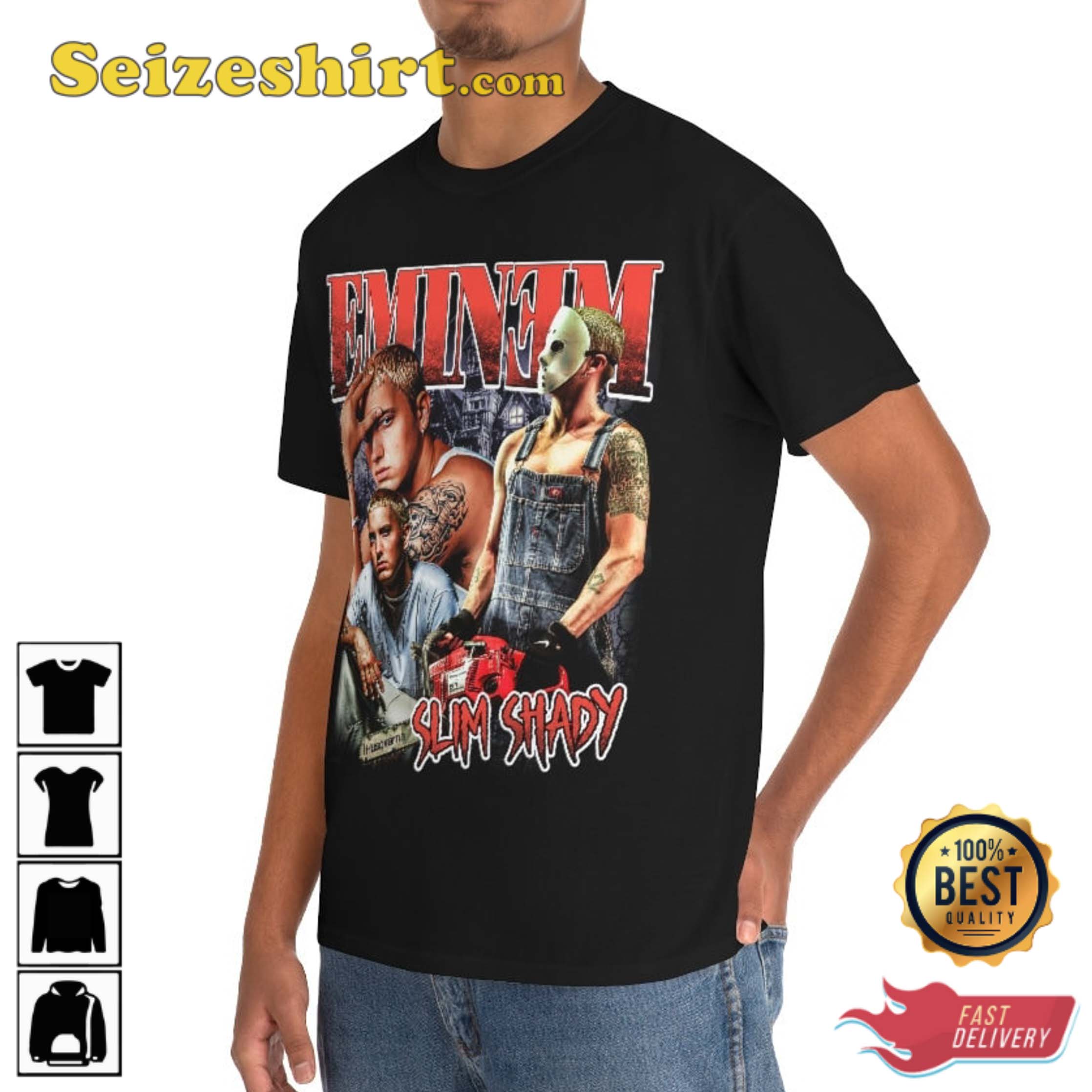 Eminem Slim Shady Gift For Fans Hip Hop Rap Tee Shirt Eminem Slim Shady Gift For Fans Hip Hop Rap Tee Shirt