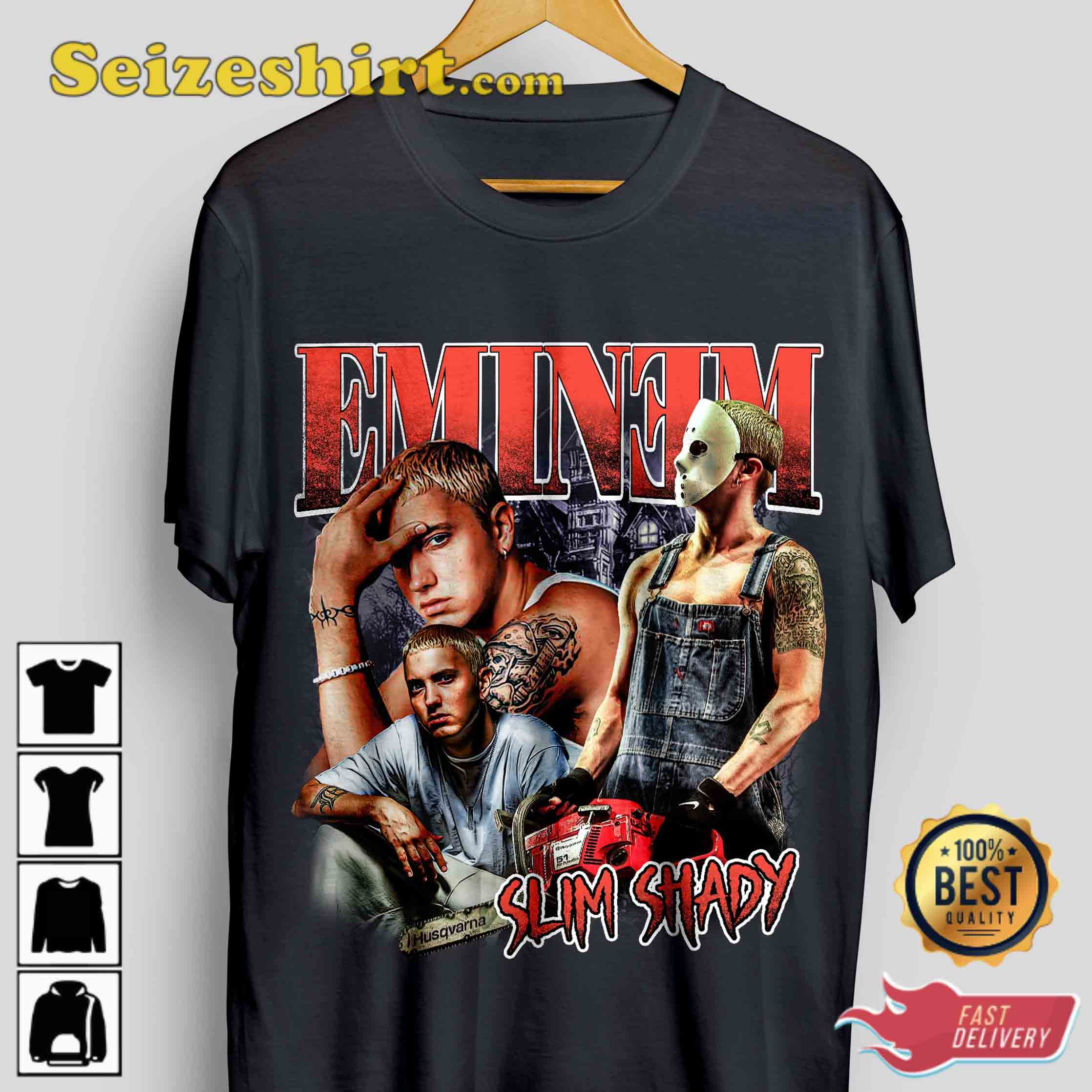 Eminem Slim Shady Gift For Fans Hip Hop Rap Tee Shirt Eminem Slim Shady Gift For Fans Hip Hop Rap Tee Shirt