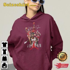Michael Jordan 23 Basketball Chicago Bulls Gift For Fan Tee Shirt
