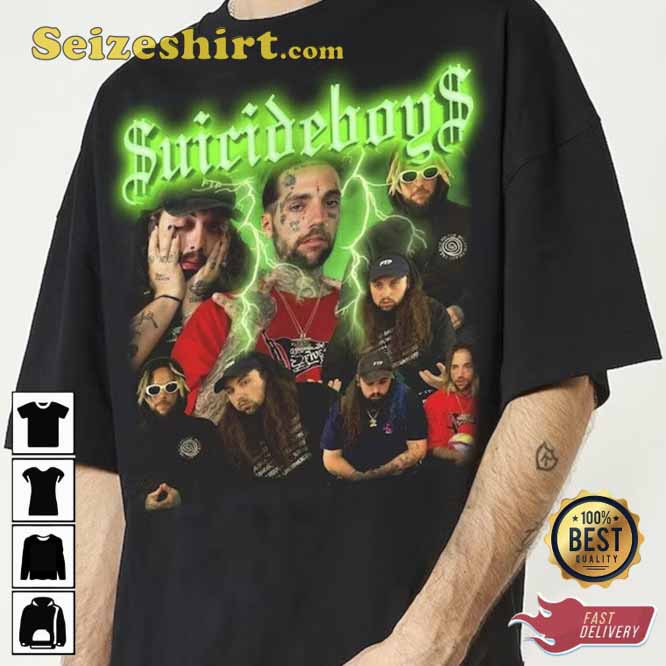 Vintage Suicideboys Rapper Shirt Vintage Suicideboys Rapper Shirt