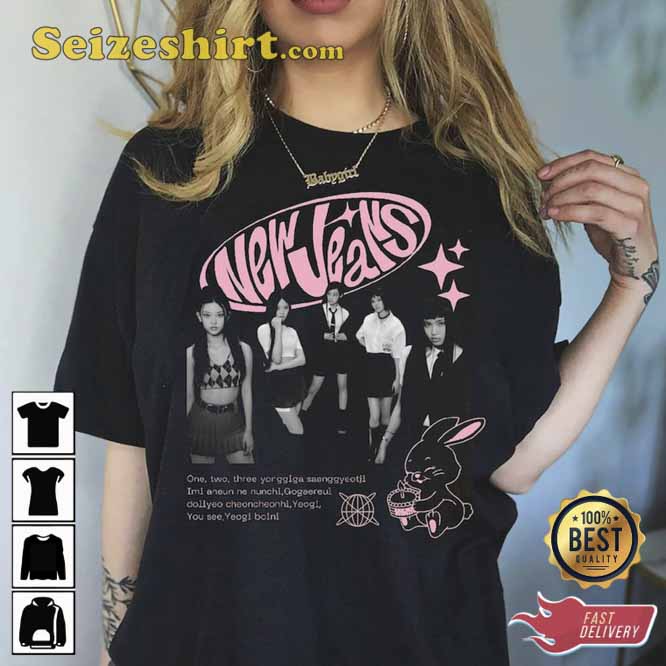 Vintage NewJeans Bootleg 90s Shirt Vintage NewJeans Bootleg 90s Shirt