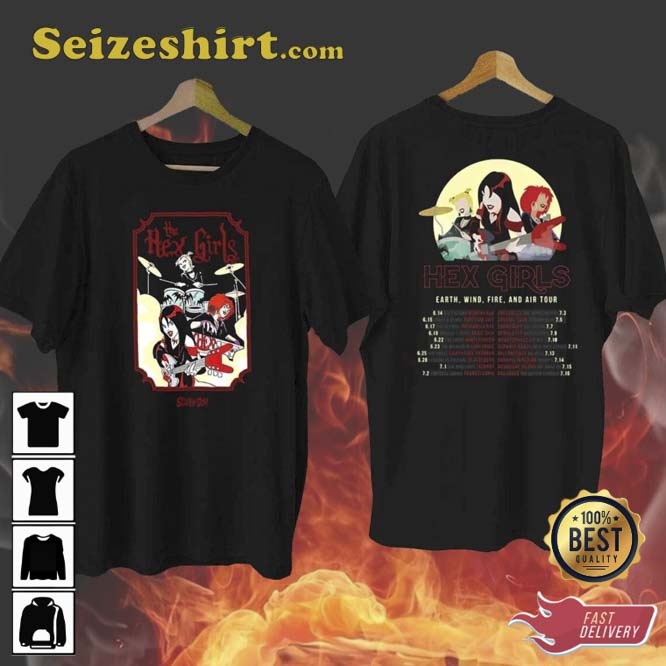 The Hex Girls Scooby Doo Vintage Shirt The Hex Girls Scooby Doo Vintage Shirt