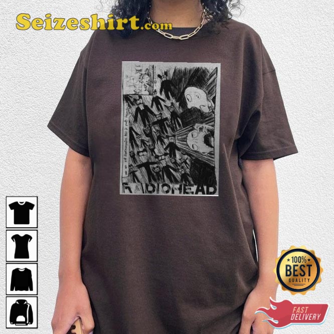 Radiohead Band Gift For Fans Unisex T-Shirt Radiohead Band Gift For Fans Unisex T-Shirt