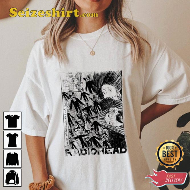 Radiohead Band Gift For Fans Unisex T-Shirt Radiohead Band Gift For Fans Unisex T-Shirt