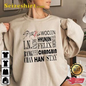 Members Collage Signature Stray Kids T-Shirt 2 Members Collage Signature Stray Kids T Shirt5.jpg