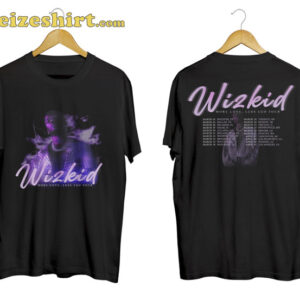 Wizkid 2026 Tour Double Side Shirt