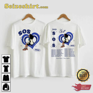 Vintage SZA Tour 2026 Track List T-Shirt
