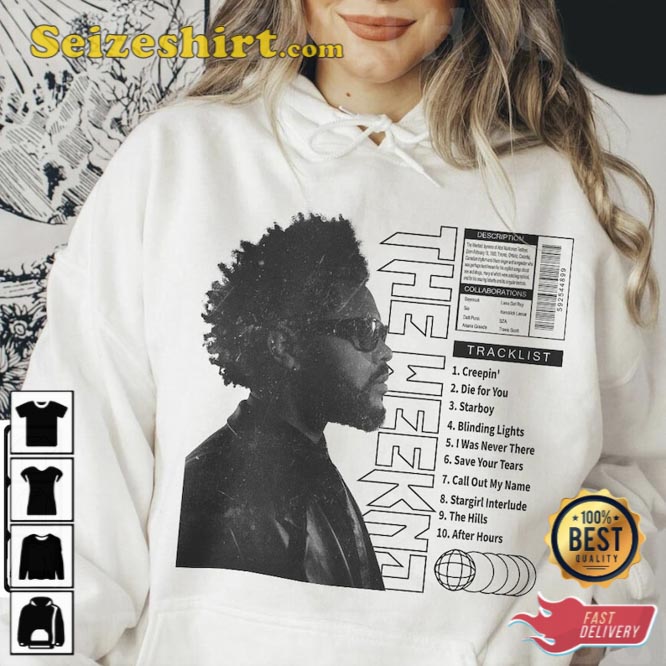 The Weeknd Tracklist Song Vintage Unisex Shirt The Weeknd Tracklist Song Vintage Unisex Shirt