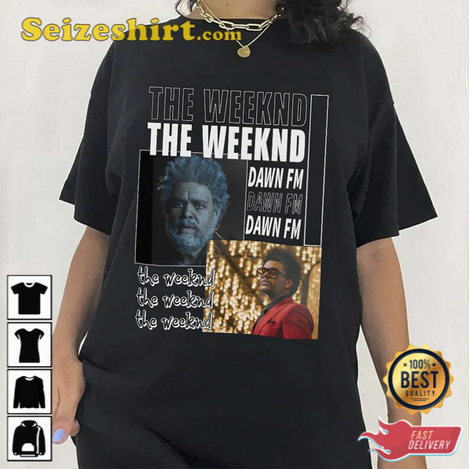 The Weeknd Dawn Fm Tour 2026 Shirt Gift for Fan The Weeknd Dawn Fm Tour 2026 Shirt Gift for Fan