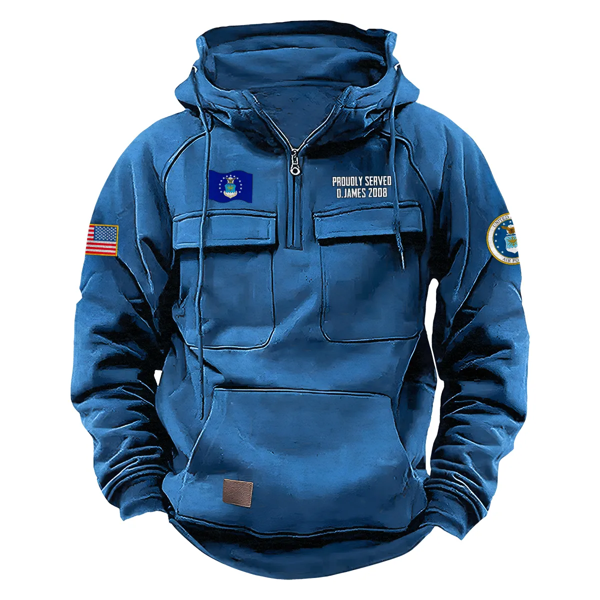 Proud U.S. Air Force Veterans Personalized U.S. Air Force Tactical Quarter Zip Hoodie Proud Veteran Edition Proud Pride Edition Blue Proud U.S. Air Force Veterans Personalized U.S. Air Force Tactical Quarter Zip Hoodie Proud Veteran Edition Proud Pride Edition Blue