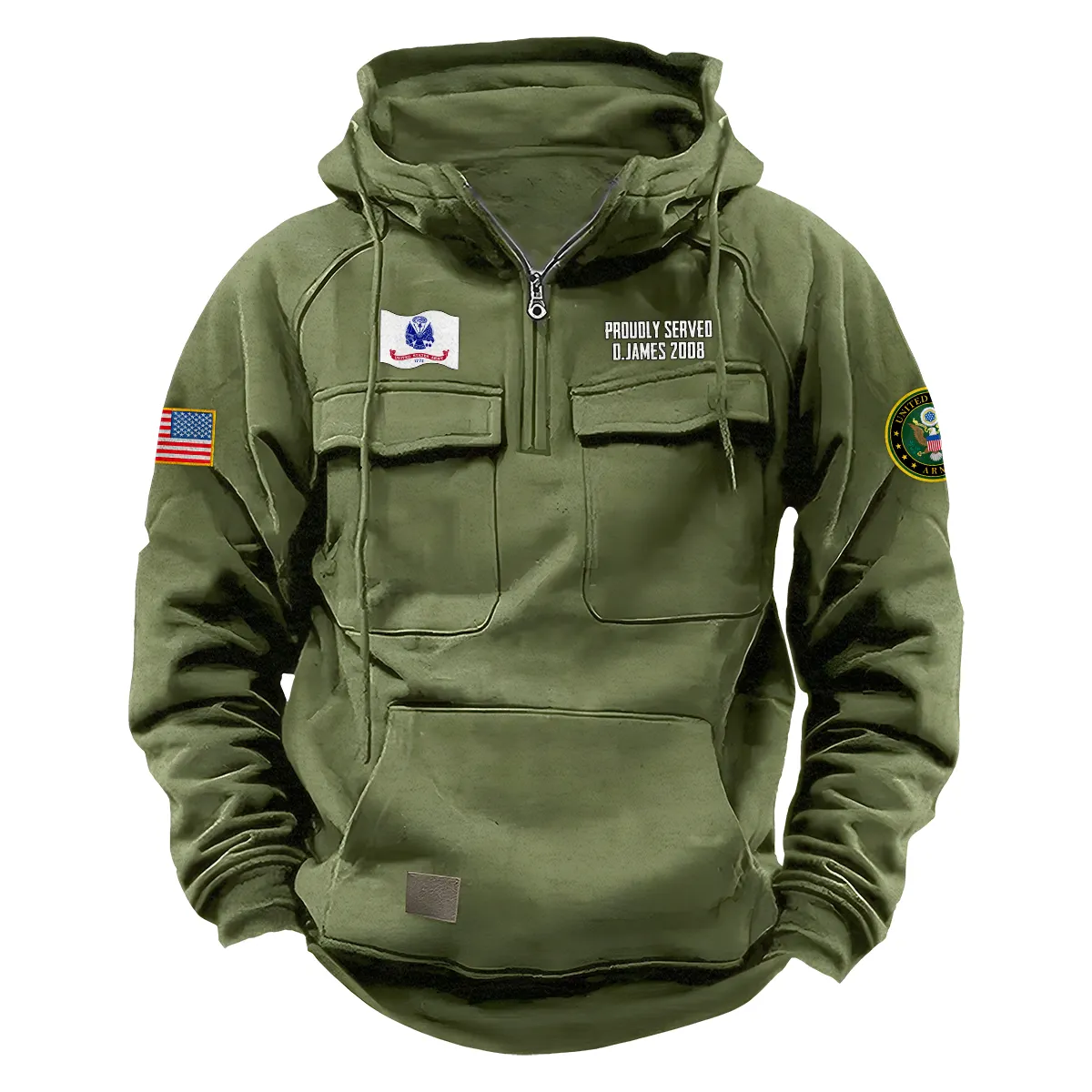 Proud U.S. Army Veterans Personalized U.S. Army Tactical Quarter Zip Hoodie Proud Veteran Edition Proud Loyalty Edition Army Green Proud U.S. Army Veterans Personalized U.S. Army Tactical Quarter Zip Hoodie Proud Veteran Edition Proud Loyalty Edition Army Green