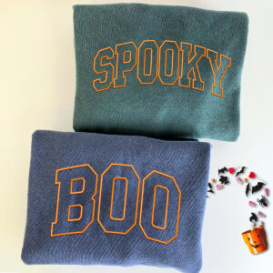 Embroidered Comfort Colors® Spooky Boo Halloween Sweatshirt - Varsity Boo Pullover 2 HALLOWEEN SWEATSHIRT 3 eac78bbd e569 4d99 8ca1 14fd690a1f68.jpg