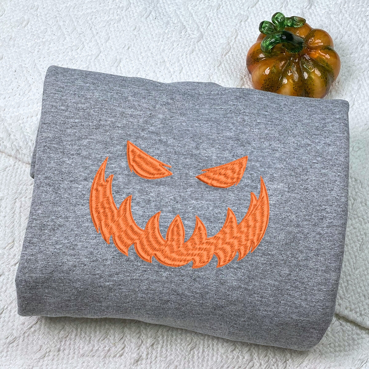 Jack O’Lantern Halloween Scary Sweatshirt, Hoodie Embroidered Jack O’Lantern Halloween Scary Sweatshirt, Hoodie Embroidered
