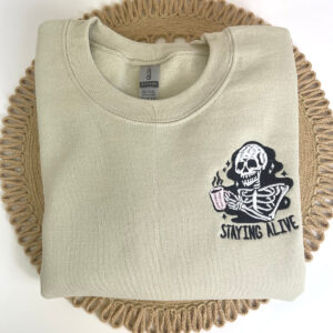 Halloween Sweatshirt with Staying Alive 1 73251981 15a1 4d03 af56 33f2014b7c2c.jpg