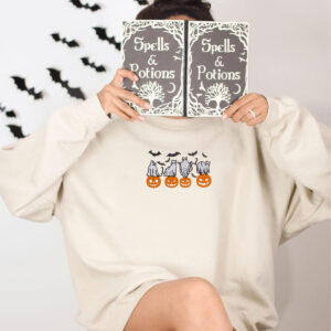 Embroidered Halloween Crewneck with Pumpkin, Bats, Cats Ghost Sweatshirt, Hoodie 1 pumpkin bats cats ghost sweatshirt or hoodie embroidered for halloween 3 13a43264 0abd 41a4 adc8 4447dd020919.jpg