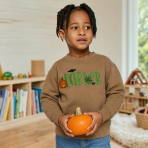 Personalized Halloween Sweatshirt for Toddler - Embroidered Name with Pumpkin Patch Pullover, Fall Season Gift 5 personalized toddler halloween pumpkin name sweater exec 6ae3eeb4 1048 464a a499 bcdfb71e7780 embroly.jpg