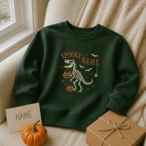 personalized kids dinosaur halloween sweatshirt exec 2863fe99 e028 4bfd a8ba bc79cb25646b embroly.jpg