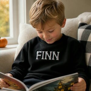 Personalized Halloween Kid Sweatshirt for School - Custom Embroidered Skeleton Name Sweater 6 personalized skeleton kid name sweatshirt exec 377c86f2 ee3e 4323 9940 721755fb565c embroly.jpg