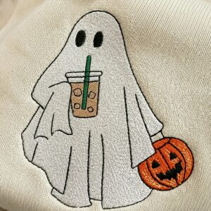 halloween ghost coffee sweatshirt 1 2 embroly embroidered.jpg