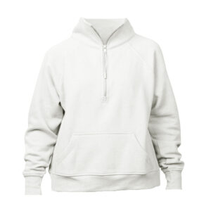 Custom Embroidered Ladies Boxy Quarter Zip Pullover 20 BLEACHED LINEN 31179.jpg