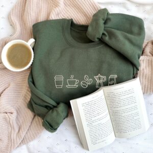 Coffee Icons Embroidered Gemma Crewneck Sweatshirt 2 IMG 2572.jpg