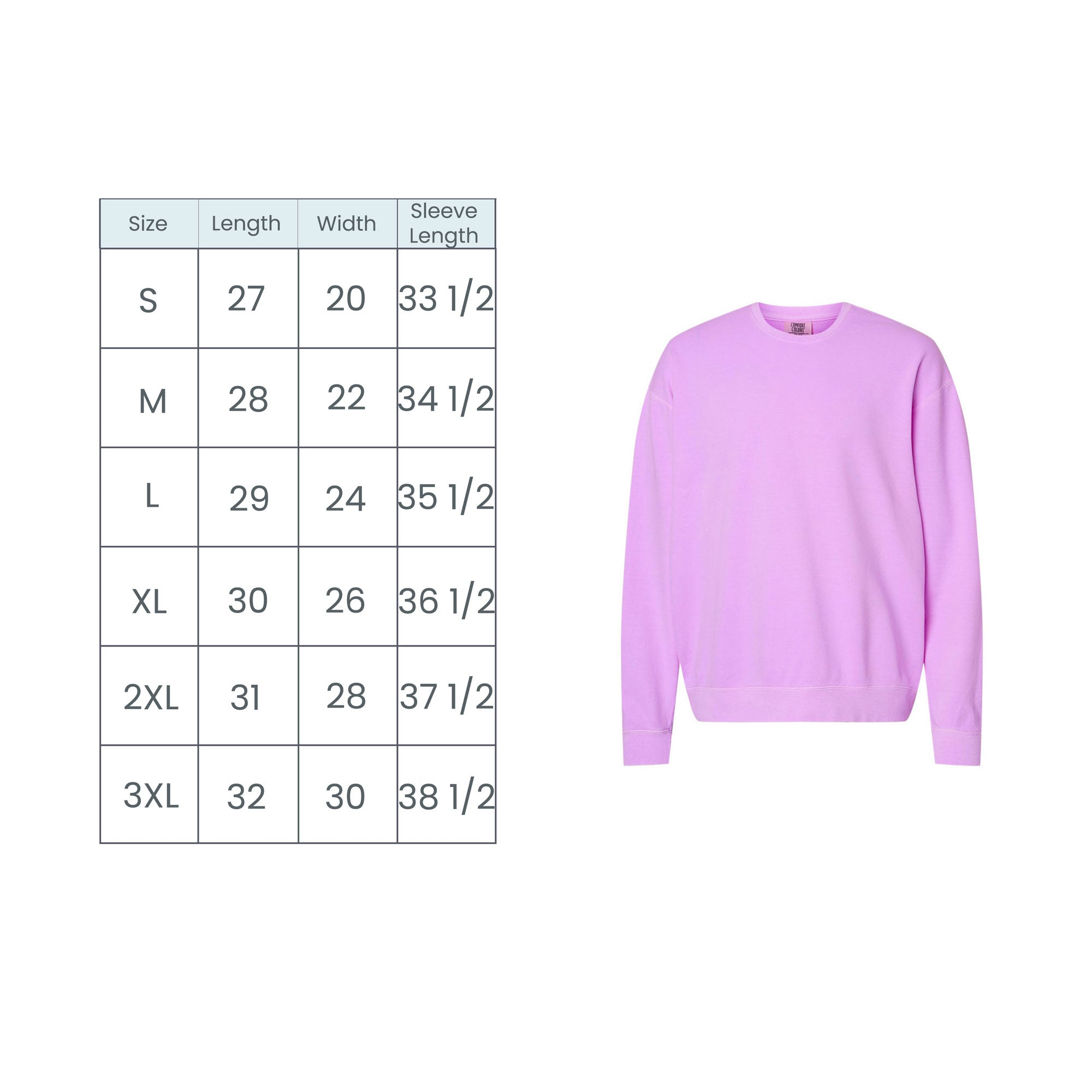Cute Ribbon Bow Embroidered Comfort Colors Lightweight Crewneck Sweatshirt Cute Ribbon Bow Embroidered Comfort Colors Lightweight Crewneck Sweatshirt