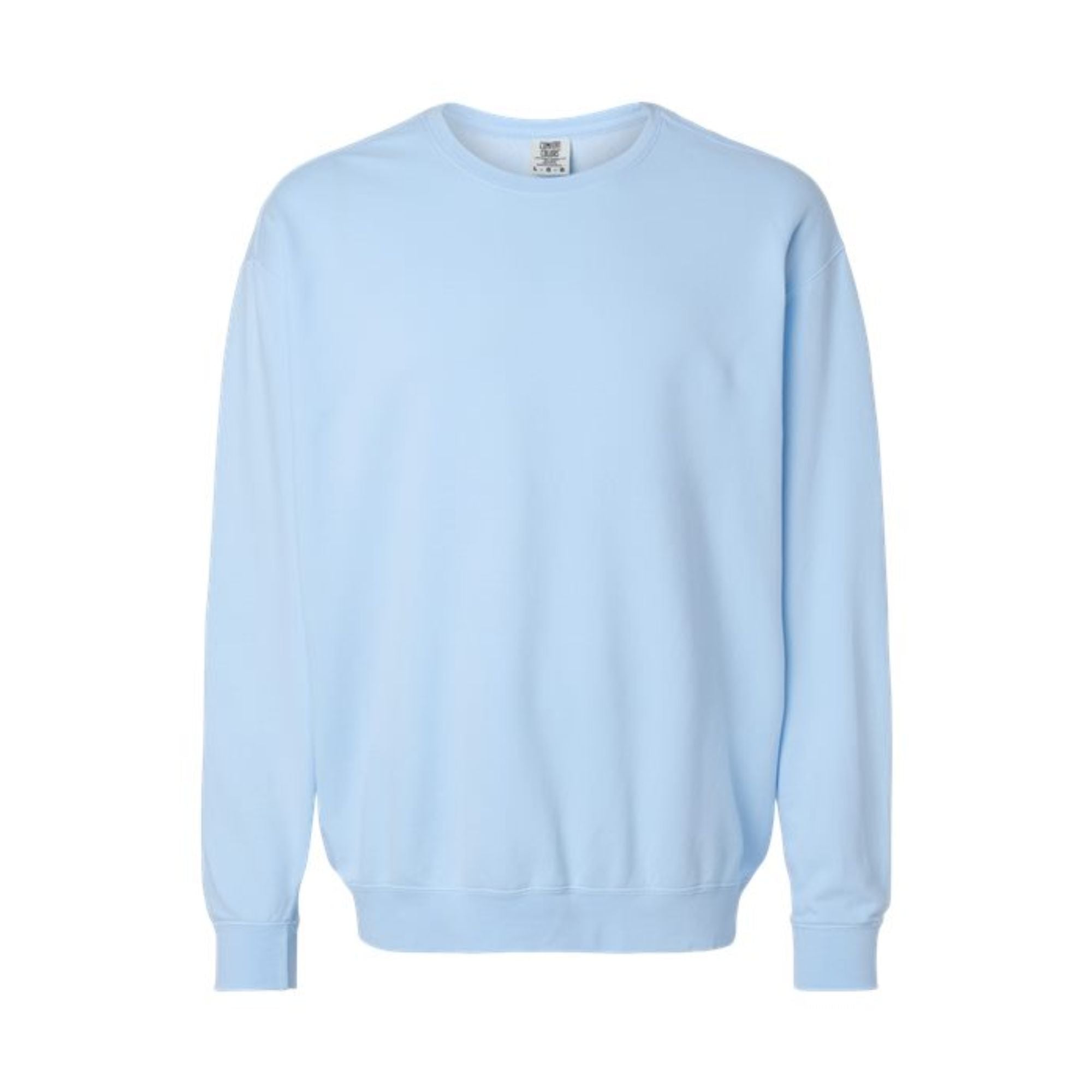 Cute Ribbon Bow Embroidered Comfort Colors Lightweight Crewneck Sweatshirt Cute Ribbon Bow Embroidered Comfort Colors Lightweight Crewneck Sweatshirt