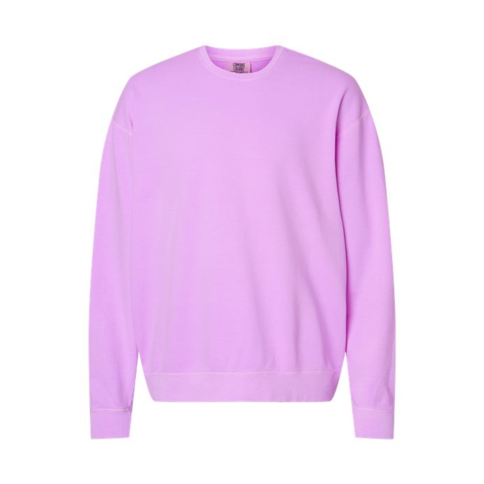 Cute Ribbon Bow Embroidered Comfort Colors Lightweight Crewneck Sweatshirt Cute Ribbon Bow Embroidered Comfort Colors Lightweight Crewneck Sweatshirt