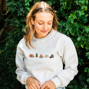 Camping Icons Embroidered Gemma Crewneck Sweatshirt 1 3 944dd331 8739 4af6 a83f 8e8d7fbe0aad.png