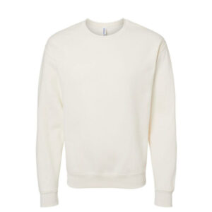 Custom Athletic Block Embroidered Gemma Crewneck Sweatshirt 17 JERZEES 552MR Sweet Cream Front.jpg