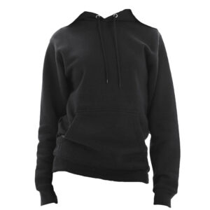 Custom Embroidered Hoodie | Personalized Hoodie 6 LS14001 BLACK FRONT.jpg