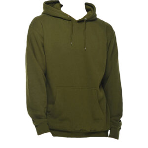Custom Embroidered Hoodie | Personalized Hoodie 20 LS14001 ARMY GREEN FRONT.jpg