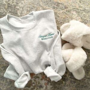 Stay At Home Moms Club Embroidered Gemma Crewneck Sweatshirt 1 IMG 9648.jpg