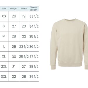 INDIE PRM3500 CREWNECKSIZECHART b30ed54e 03d3 4bc6 a2e9 434ada97999b.jpg