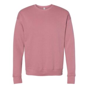 Custom Bridal Neckline Embroidered Sweatshirt 7 BELLA CANVAS 3945 Mauve Front High Square Copy 58b9d321 bedf 4734 b79b 5309d465754d.jpg