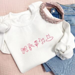 Embroidered Dance Icon Sweatshirt