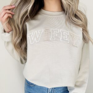 Neutral Embroidered WIFEY Athletic Block Gemma Sweatshirt 2 Photo Jan 05 2024 1 36 53 PM.jpg