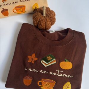 I am an Autumn Embroidered Sweatshirt 2 I am an Autumn Embroidered Sweatshirt 4.jpg