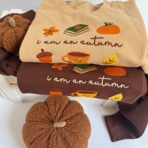 I am an Autumn Embroidered Sweatshirt 3 I am an Autumn Embroidered Sweatshirt 6.jpg