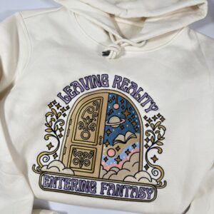 Leaving Reality, Entering Fantasy Premium Embroidered Sweatshirt 1 Leaving Reality Entering Fantasy Premium Embroidered Sweatshirt 2.jpg