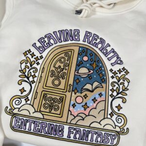 Leaving Reality, Entering Fantasy Premium Embroidered Sweatshirt 3 Leaving Reality Entering Fantasy Premium Embroidered Sweatshirt 4.jpg