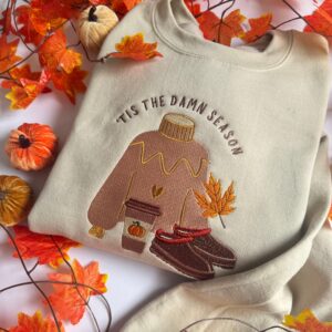 Tis the Damn Season Embroidered Sweatshirt 3 Tis the Damn Season Embroidered Sweatshirt 5.jpg