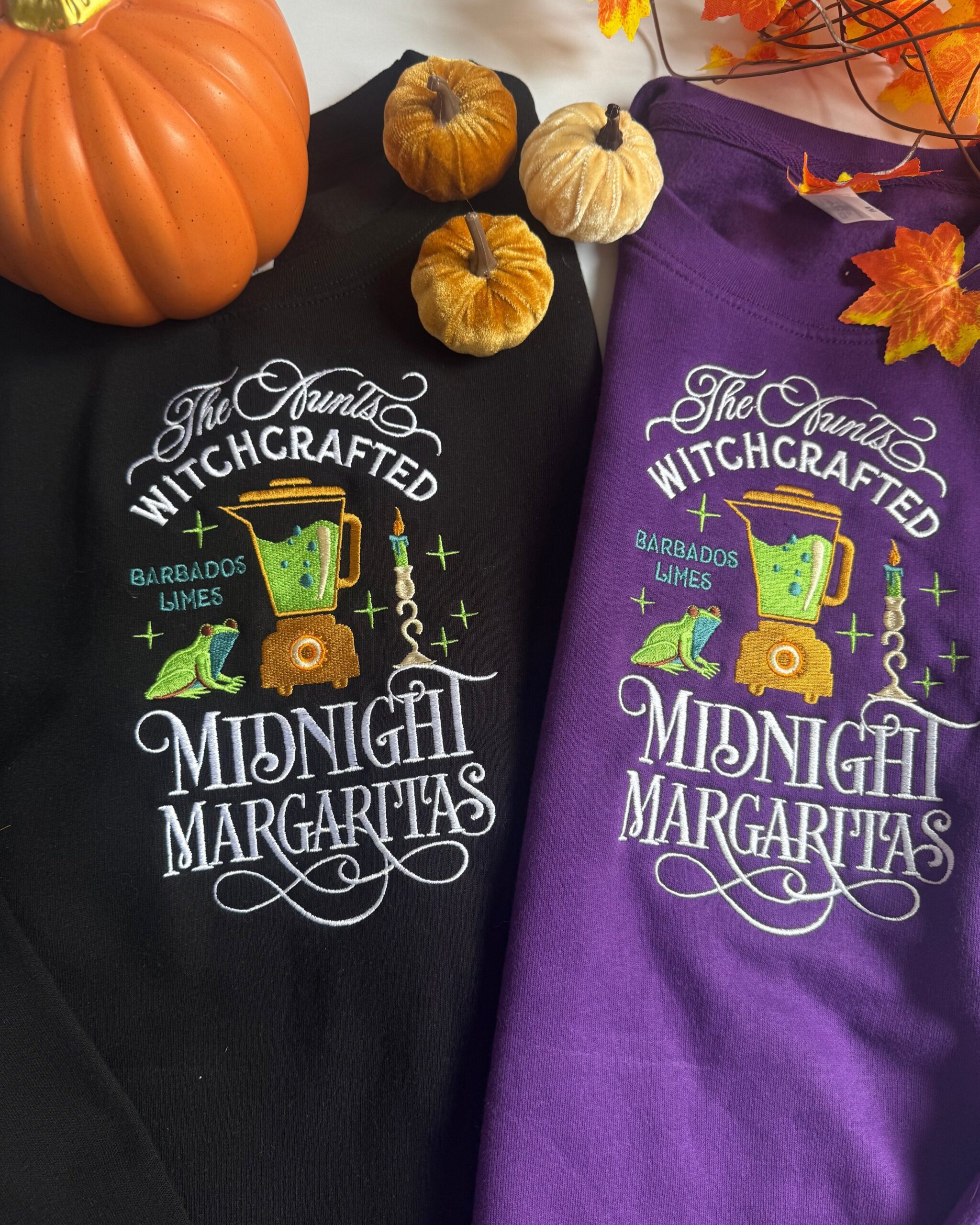 Midnight Margaritas Embroidered Sweatshirt Midnight Margaritas Embroidered Sweatshirt