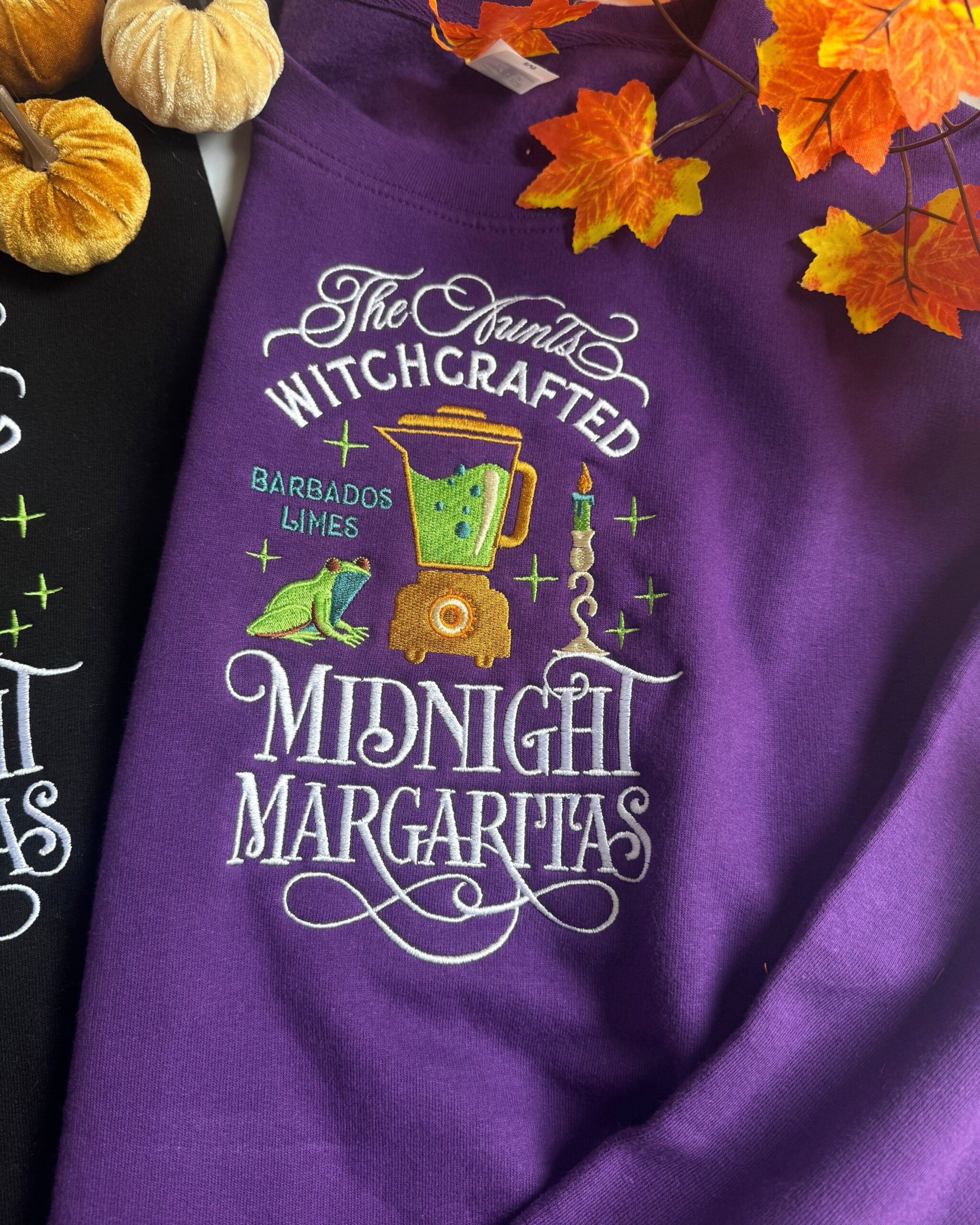 Midnight Margaritas Embroidered Sweatshirt Midnight Margaritas Embroidered Sweatshirt